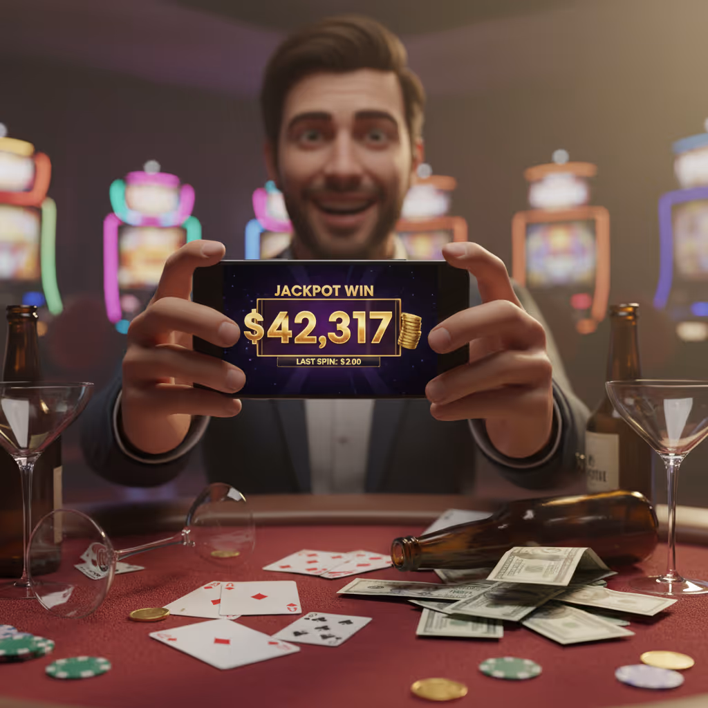 Drunk Casino Win: How I Won $42,317 Jackpot While Blackout Drunk on $2 Spins